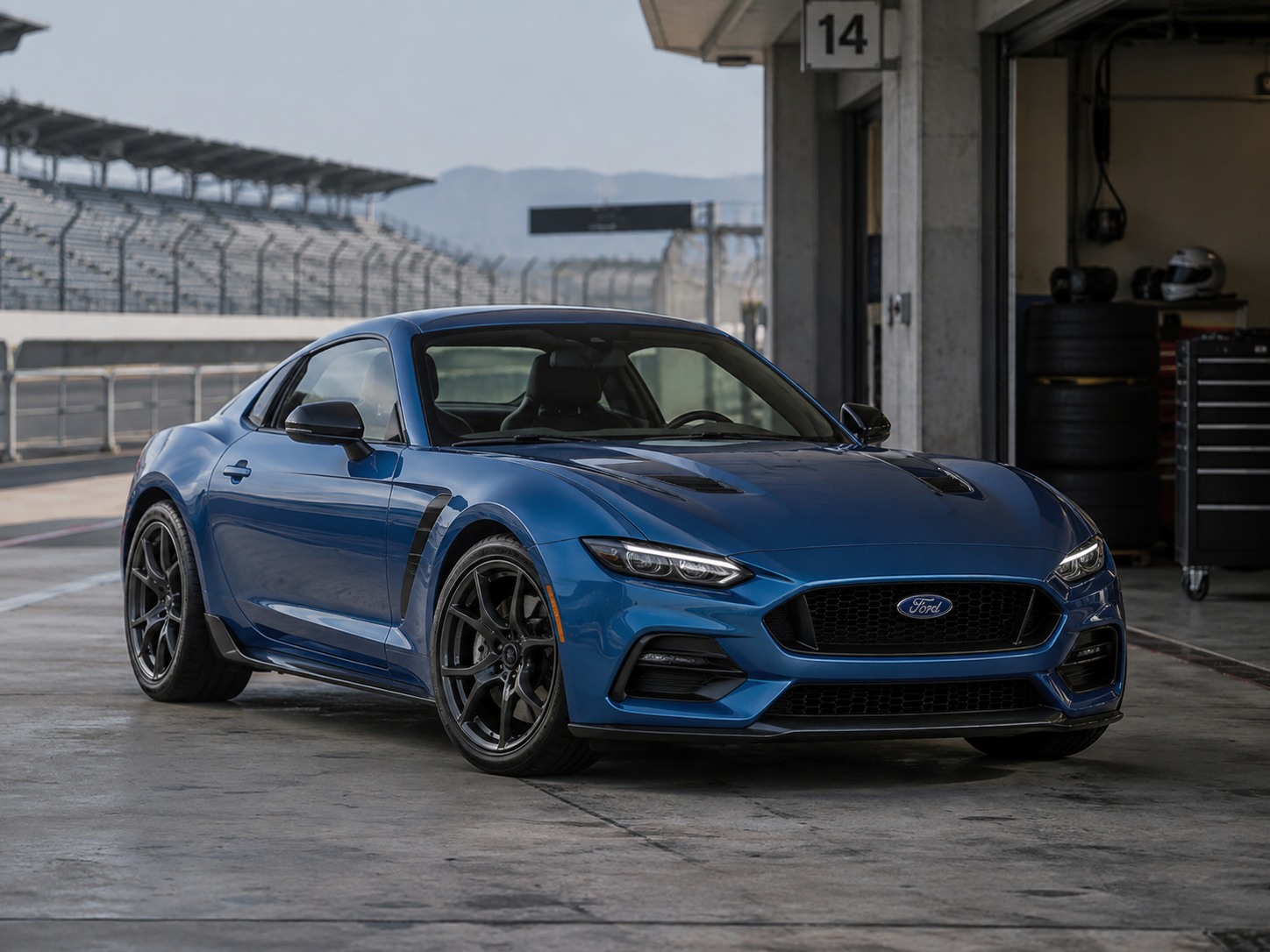 Ford EcoBoost Sports-Car Render