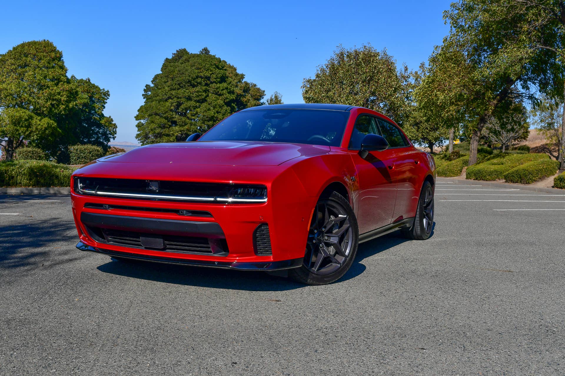 The front quarter end of the 2026 Dodge Charger SIXPACK