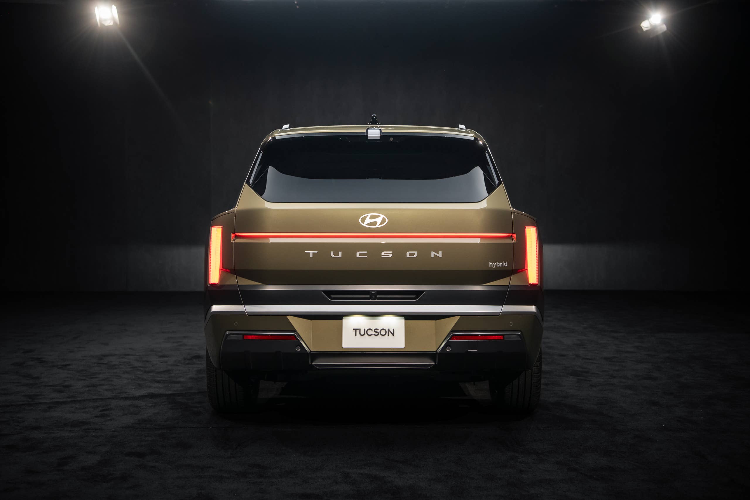 2027 Hyundai Tucson rear view