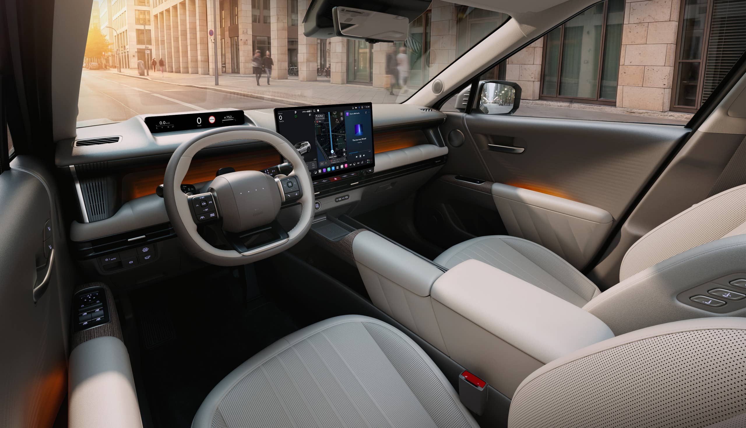 2027 Hyundai Tucson interior front cabin