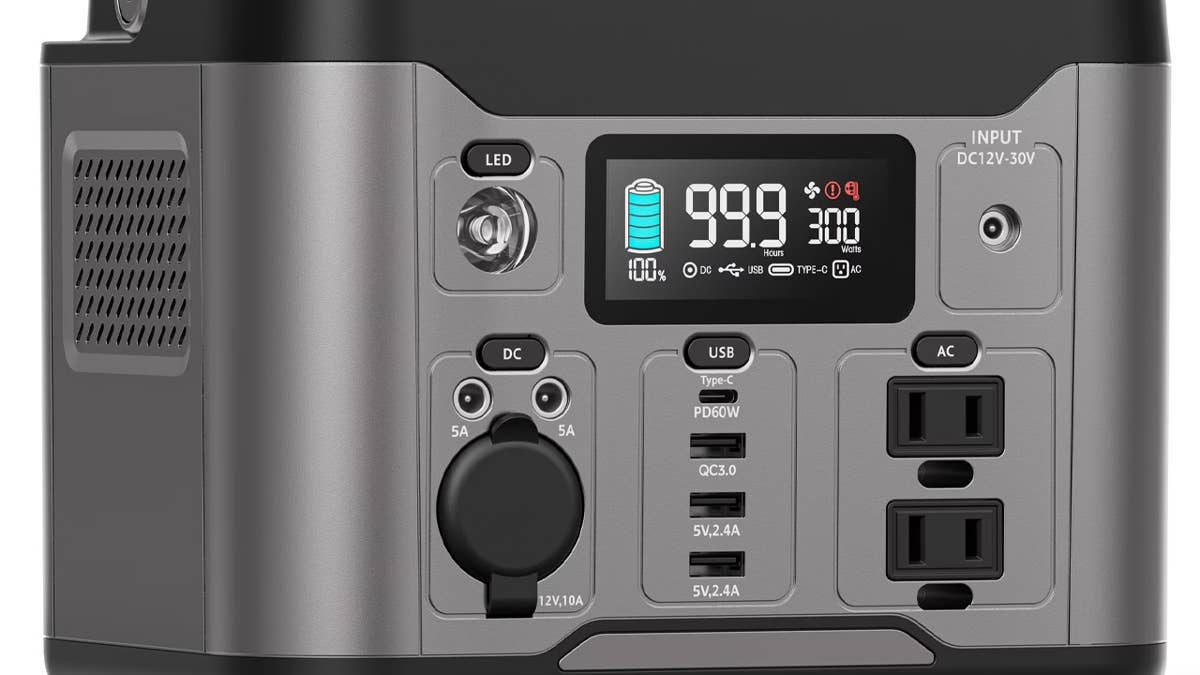 Qunler 300W Portable Power Station, $200 (was $330) at Walmart