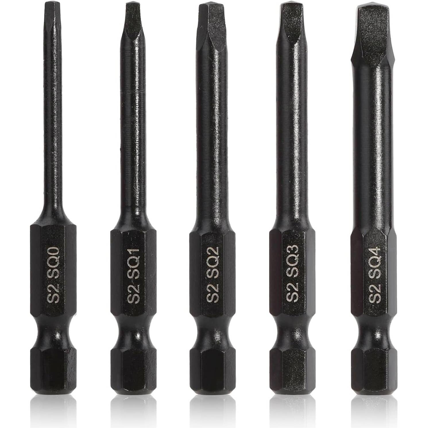 Comoware 10-Piece Impact Square Bit Set