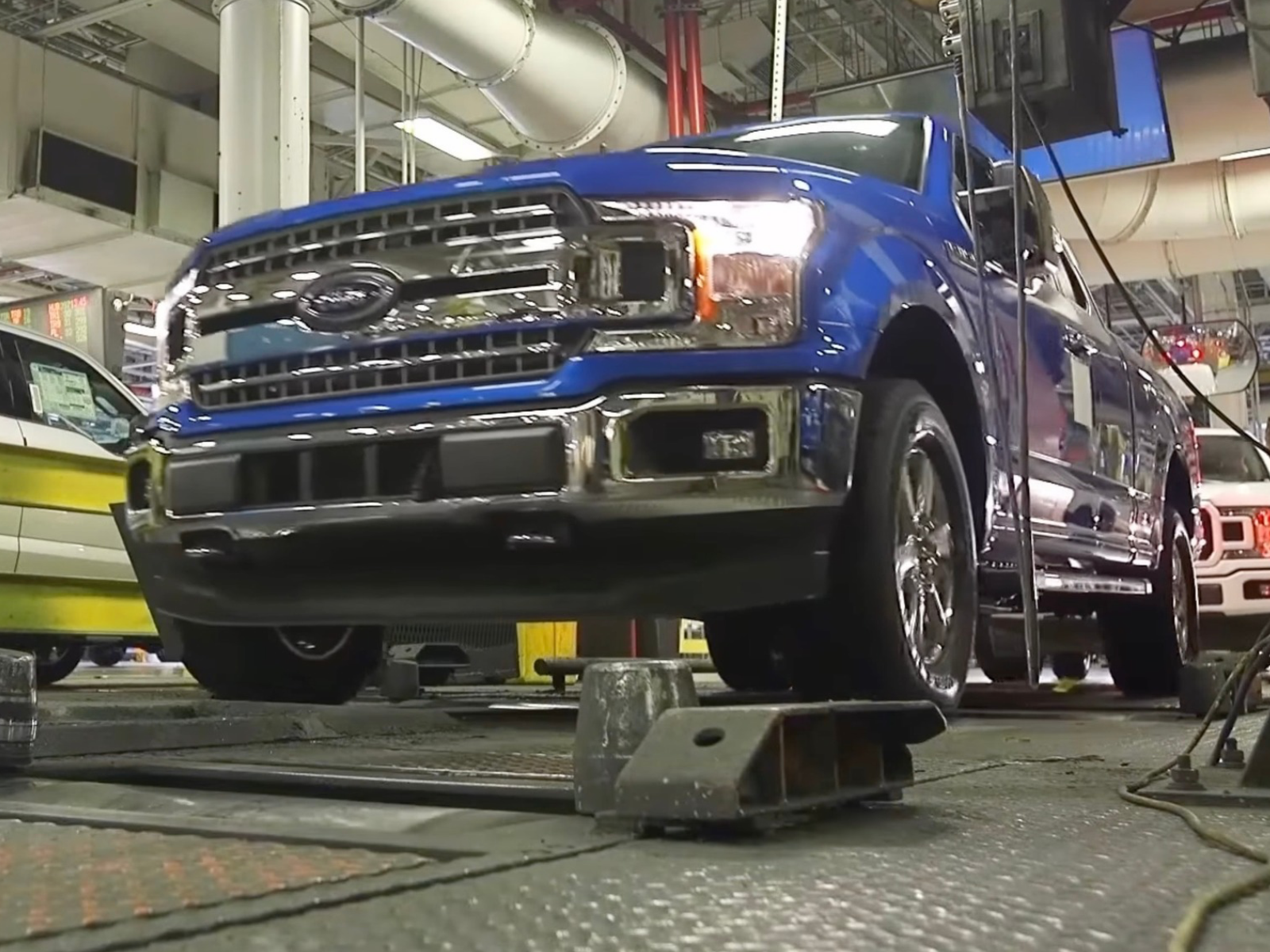 Pu Production Process Inside the Ford Factory That Makes America's Favorite Pickup Truck ...