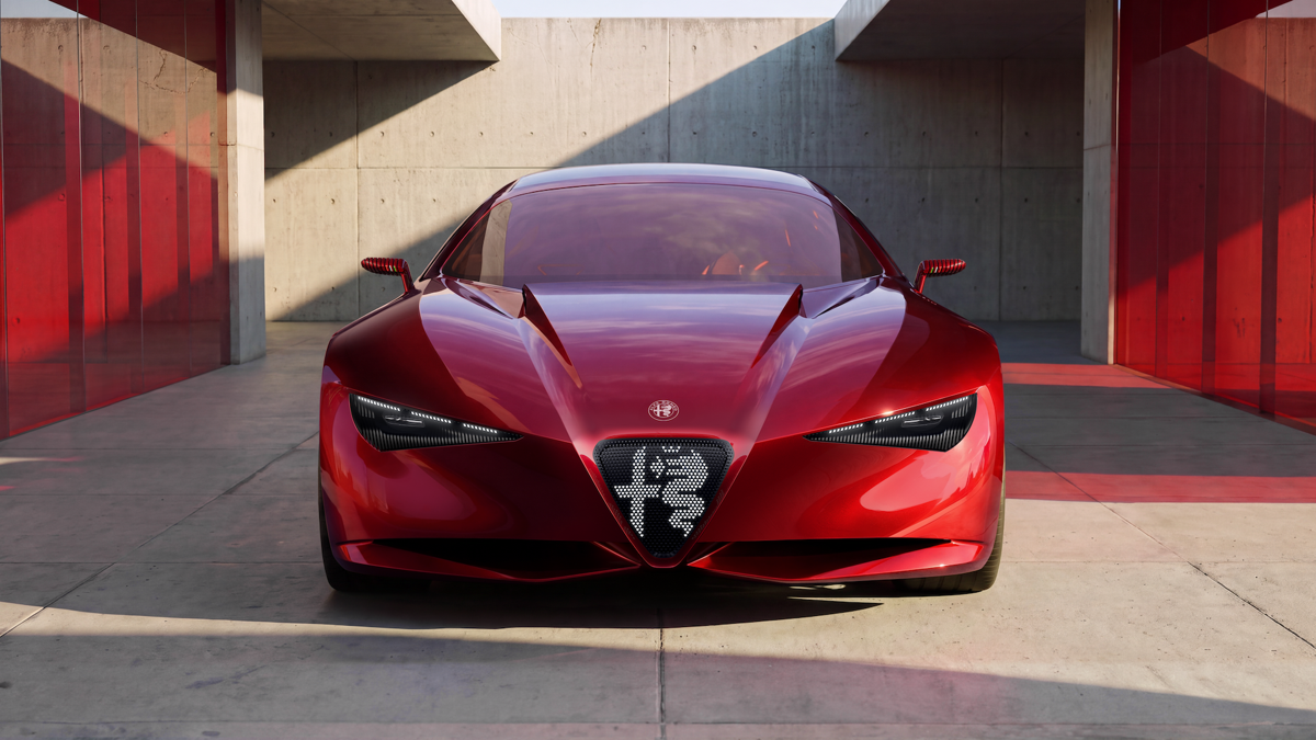 Alfa Romeo’s Future Arrives With Rear-Hinged Doors and a Hybrid V6 ...