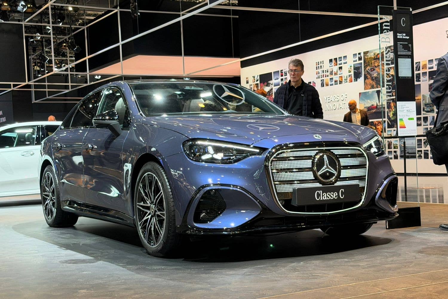 2027 Mercedes-Benz C-Class Electric at the 2026 Paris Auto Show