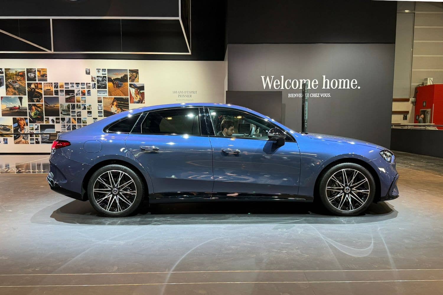 2027 Mercedes-Benz C-Class Electric at the 2026 Paris Auto Show