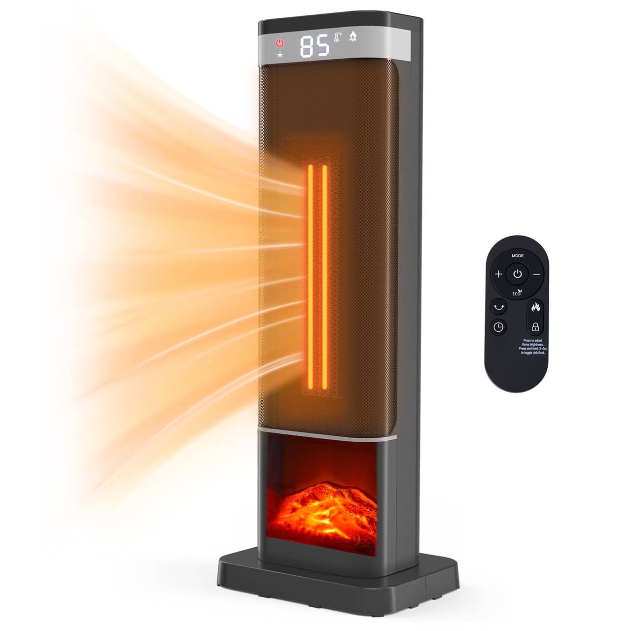 Jioabl 1500W Portable Space Heater, $41 (was $75) at Walmart