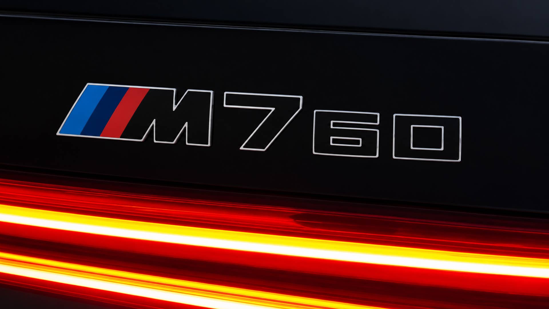 BMW M760 badge