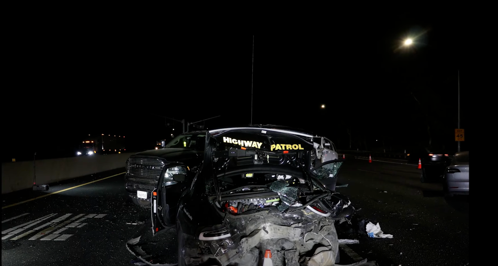 Tesla Driver Says He Was Asleep With FSD On When He Hit Police Car ...
