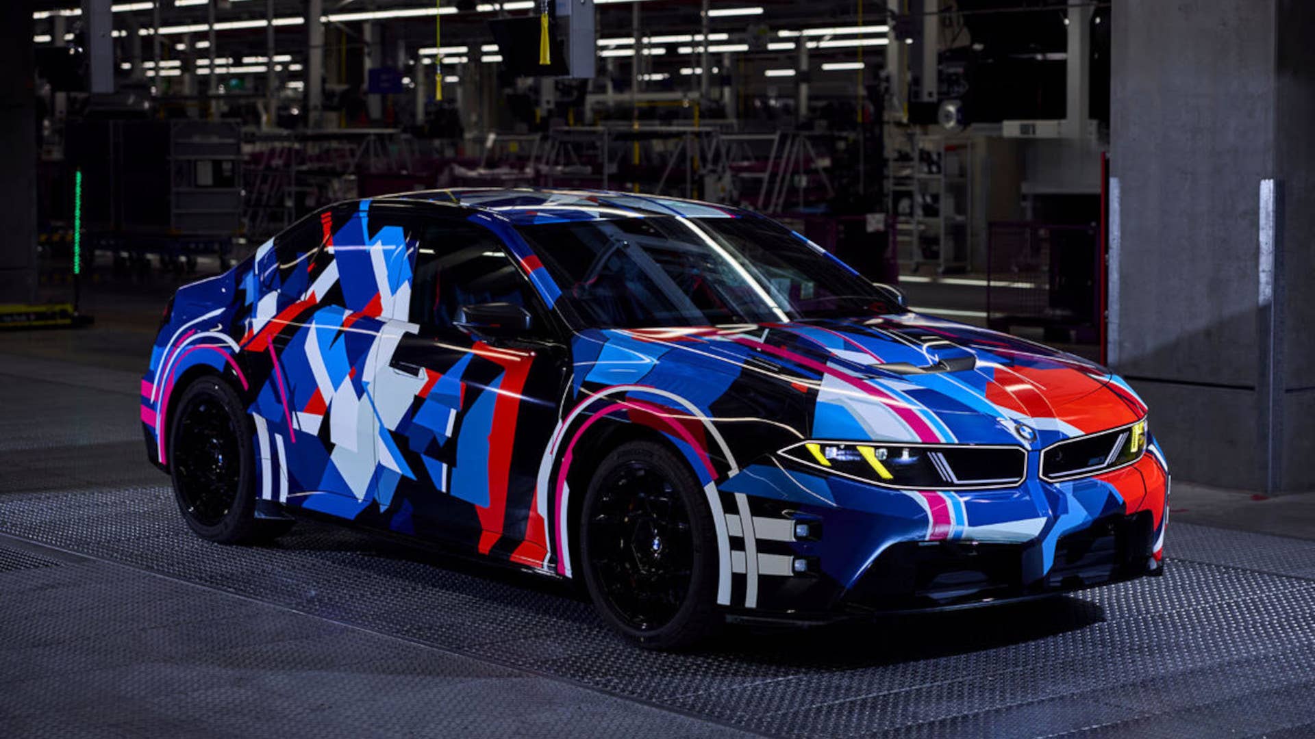 2028 BMW M3 EV teaser