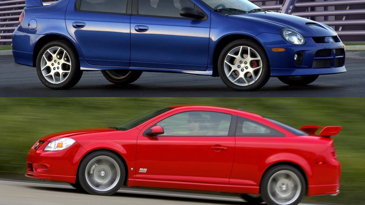 Dodge Neon SRT-4 and Chevrolet Cobalt SS