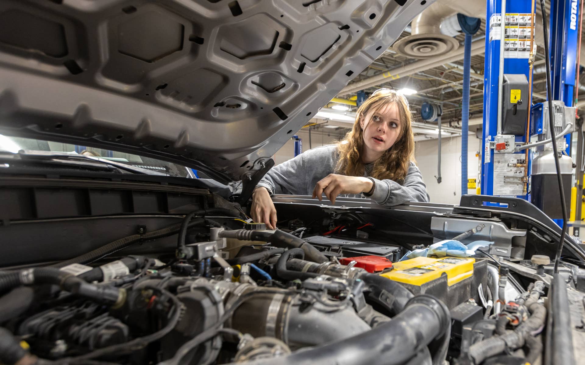 Ford and Washtenaw Community College Build Skills — and a Ford Bronco — for SEMA 2026