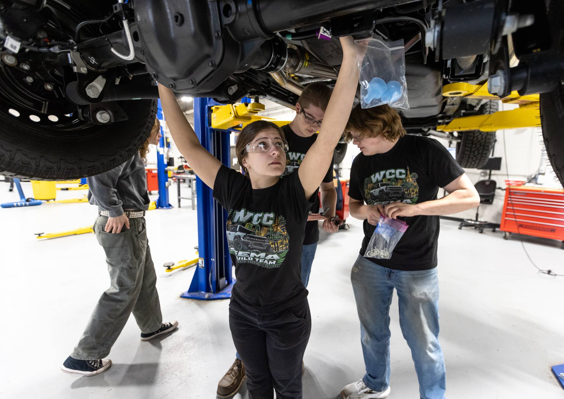 Ford and Washtenaw Community College Build Skills — and a Ford Bronco — for SEMA 2026