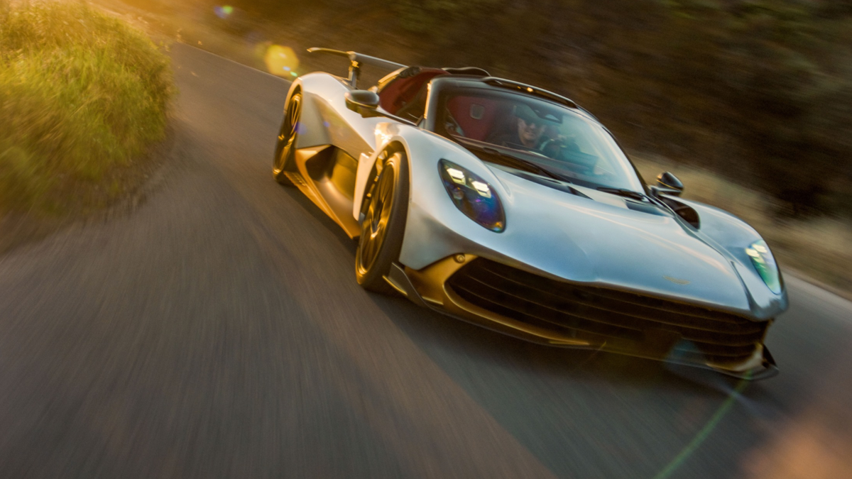 Aston Martin Valhalla Spider Hits 217 MPH With the Roof Off
