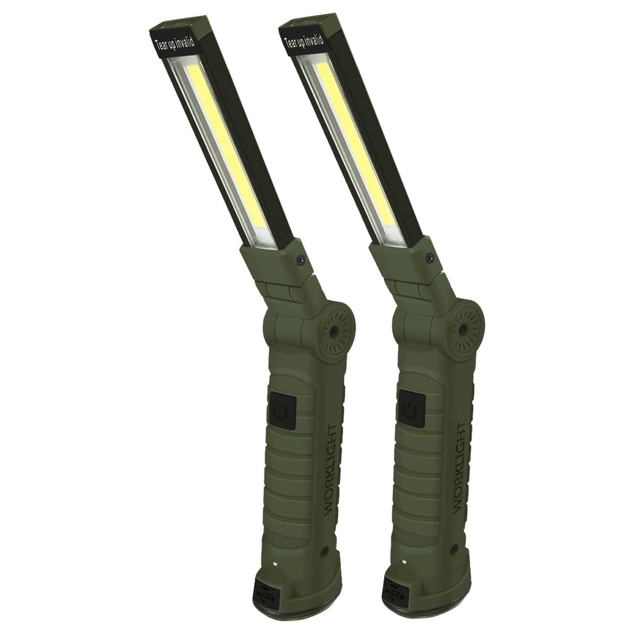 The Nodinihu Rechargeable LED Work Lights, pictured here, is now on sale at Amazon.