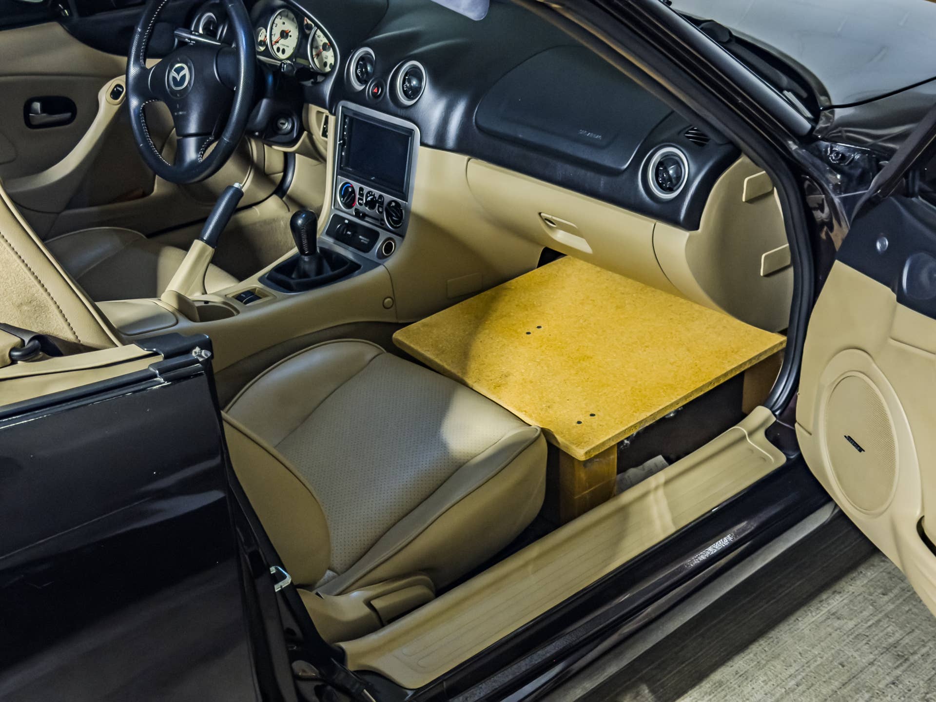 Miata dog bed