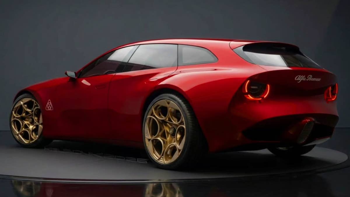 Alfa Romeo's New Giulia Shooting Brake Looks Too Good to Be True - Autoblog