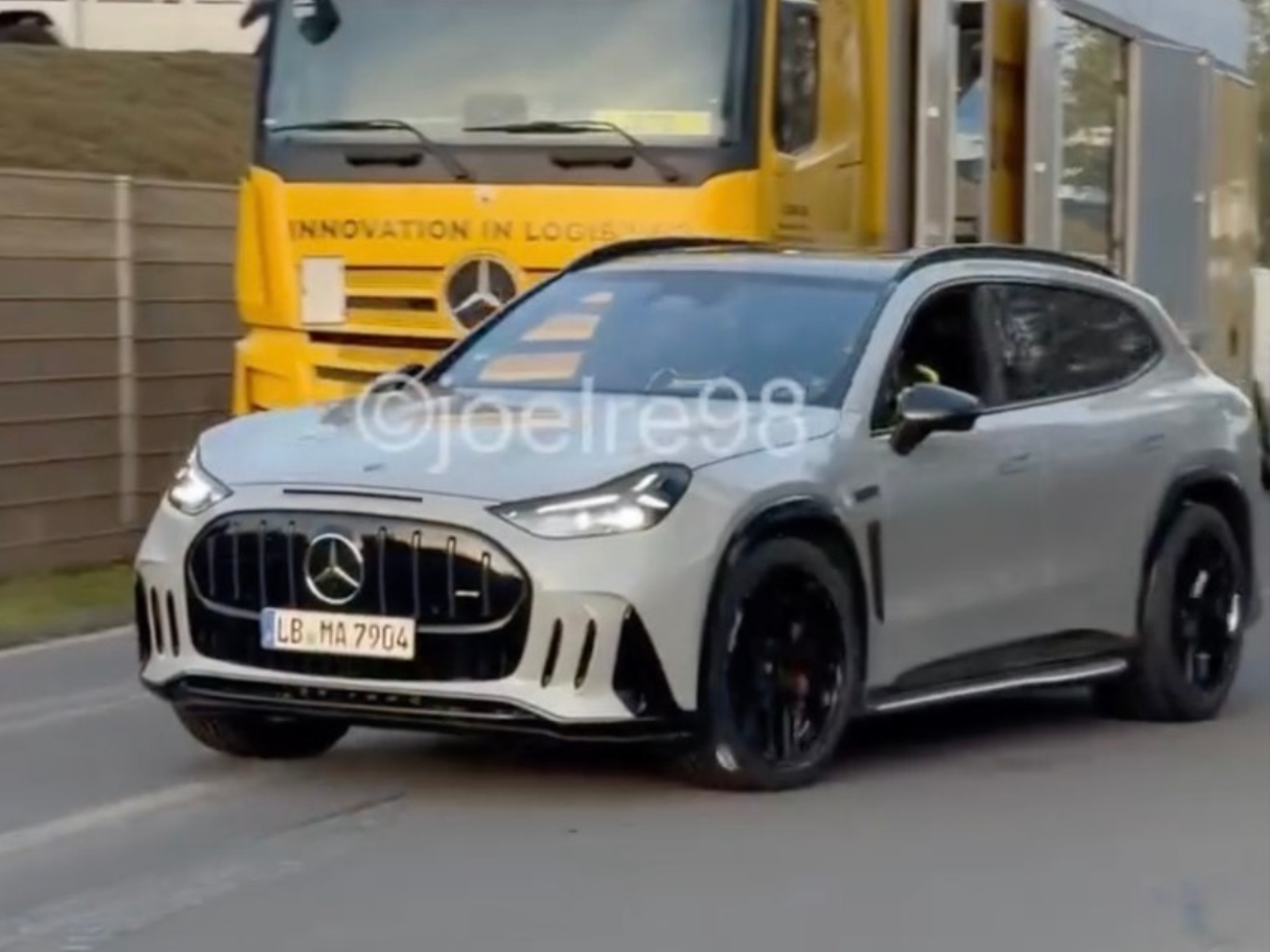 Mercedes-AMG's New 1,153-HP SUV Spied on the Street With Controversial ...