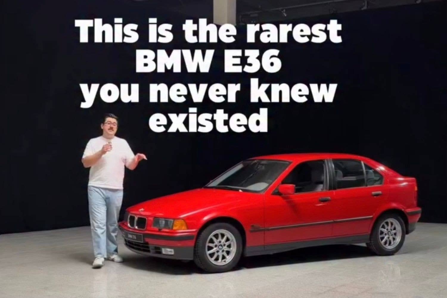 BMW 3 Series Compact E36/5 4-door prototype