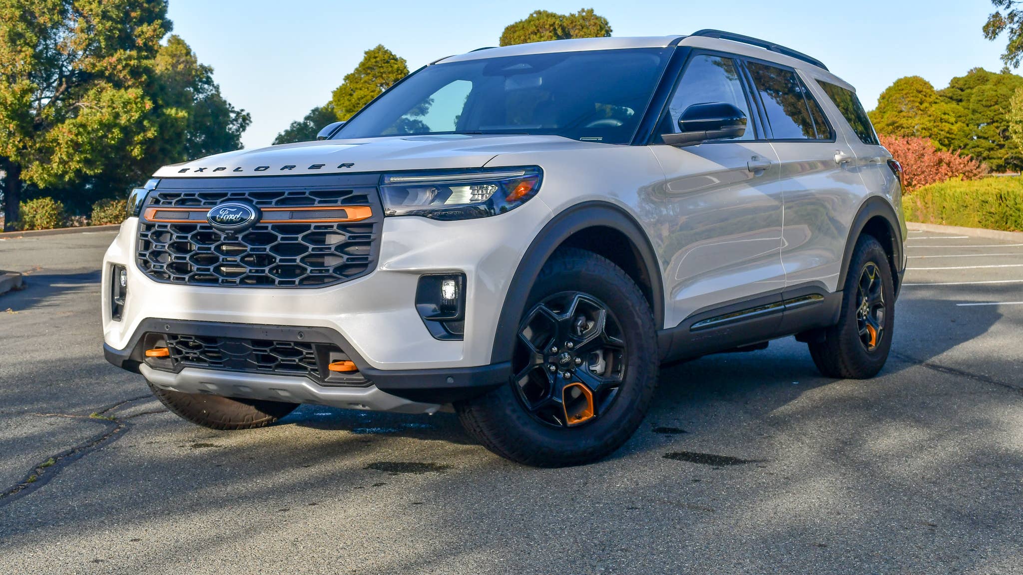 The front quarter end of the 2026 Ford Explorer Tremor