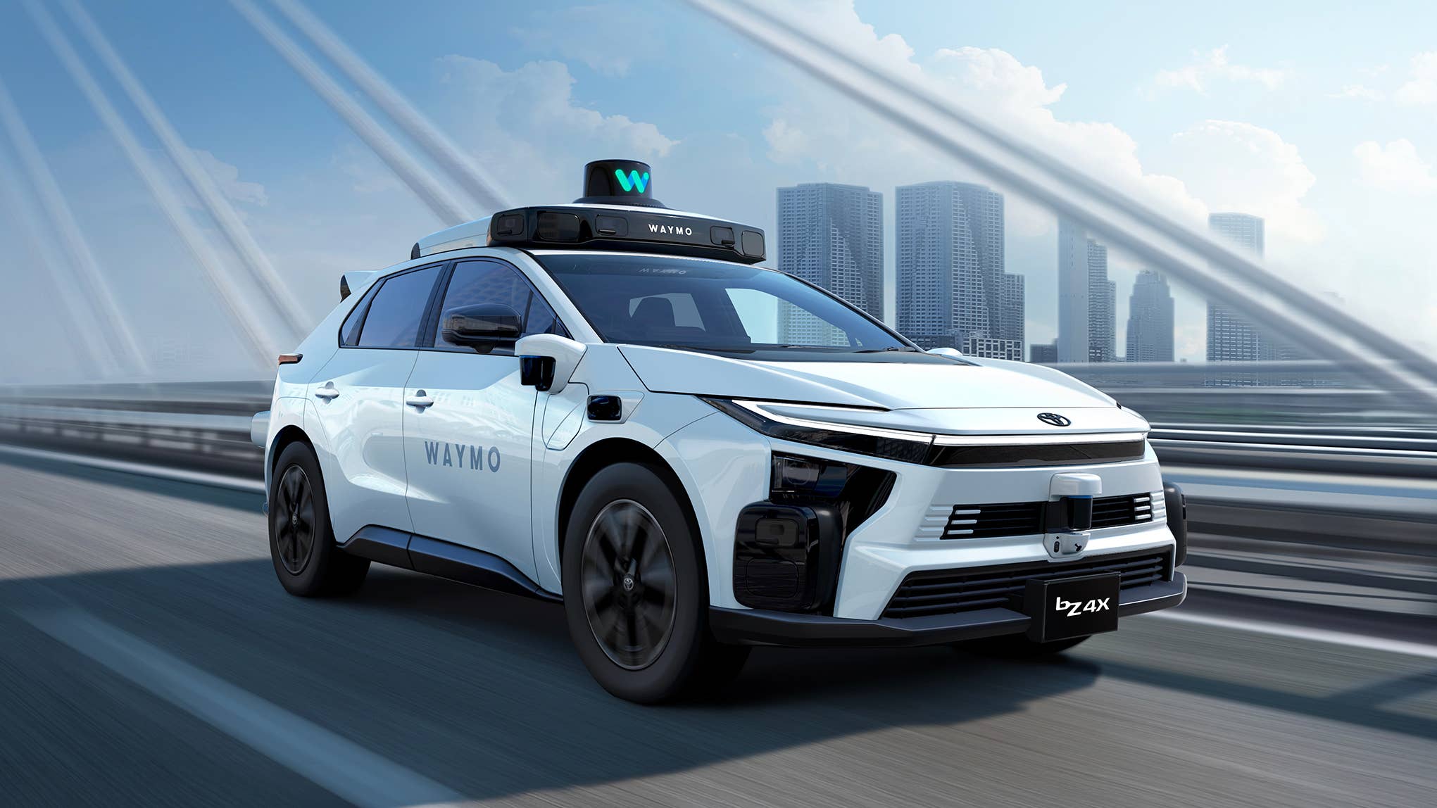Toyota bZ4X robotaxi