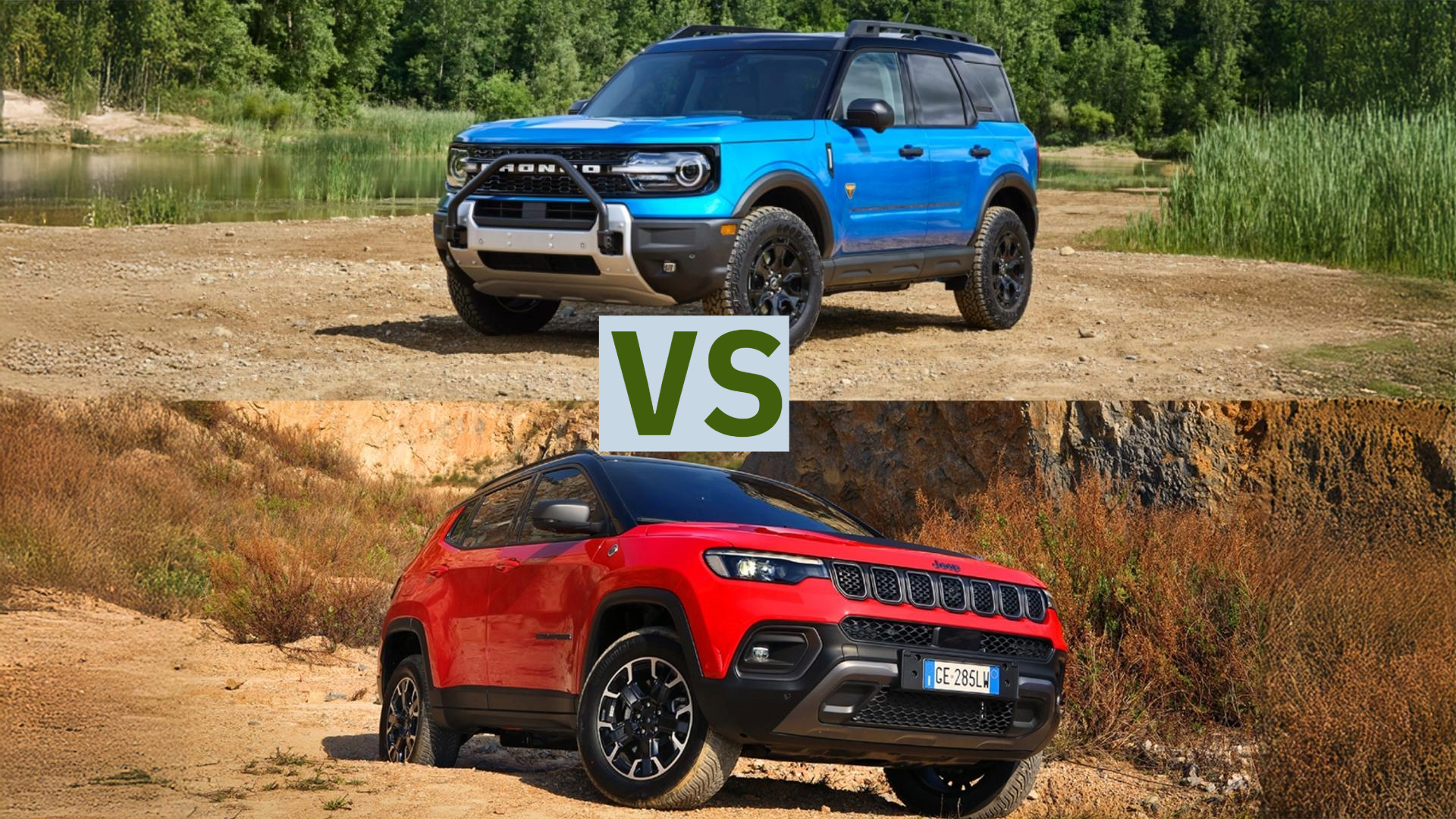 2025 Ford Bronco Sport vs. Jeep Compass Trailhawk: Dominanz auf weichen ...