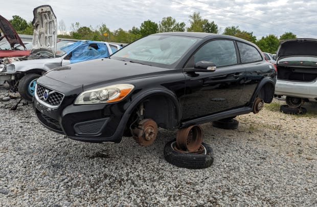 Junkyard Gem 2012 Volvo C30 T5 with 6 speed manual Autoblog