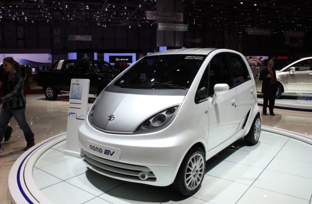 Tata nano electric cars clearance
