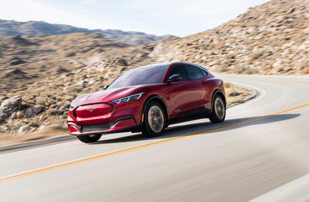 Guilty as slowly charged Electrify America site lazily energizes a Ford Mustang Mach E Autoblog