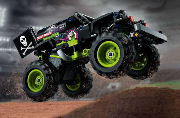 Lego grave digger monster truck hotsell