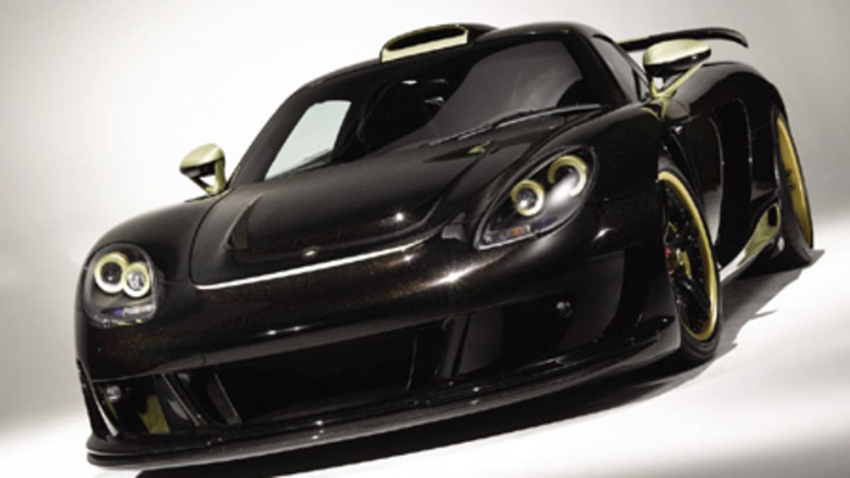 Gemballa Mirage GT gets glitter paint job - Autoblog