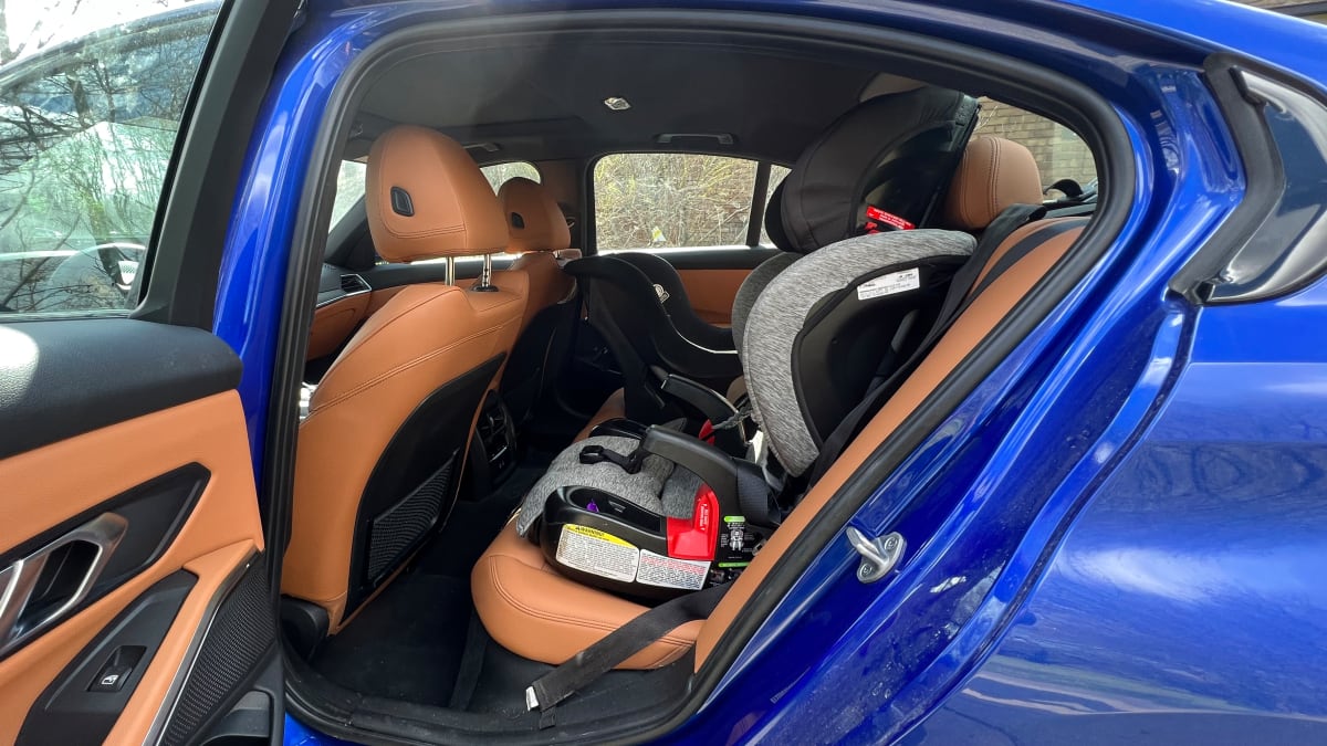 2022 BMW 330e xDrive Long Term Update Child car seat test Autoblog