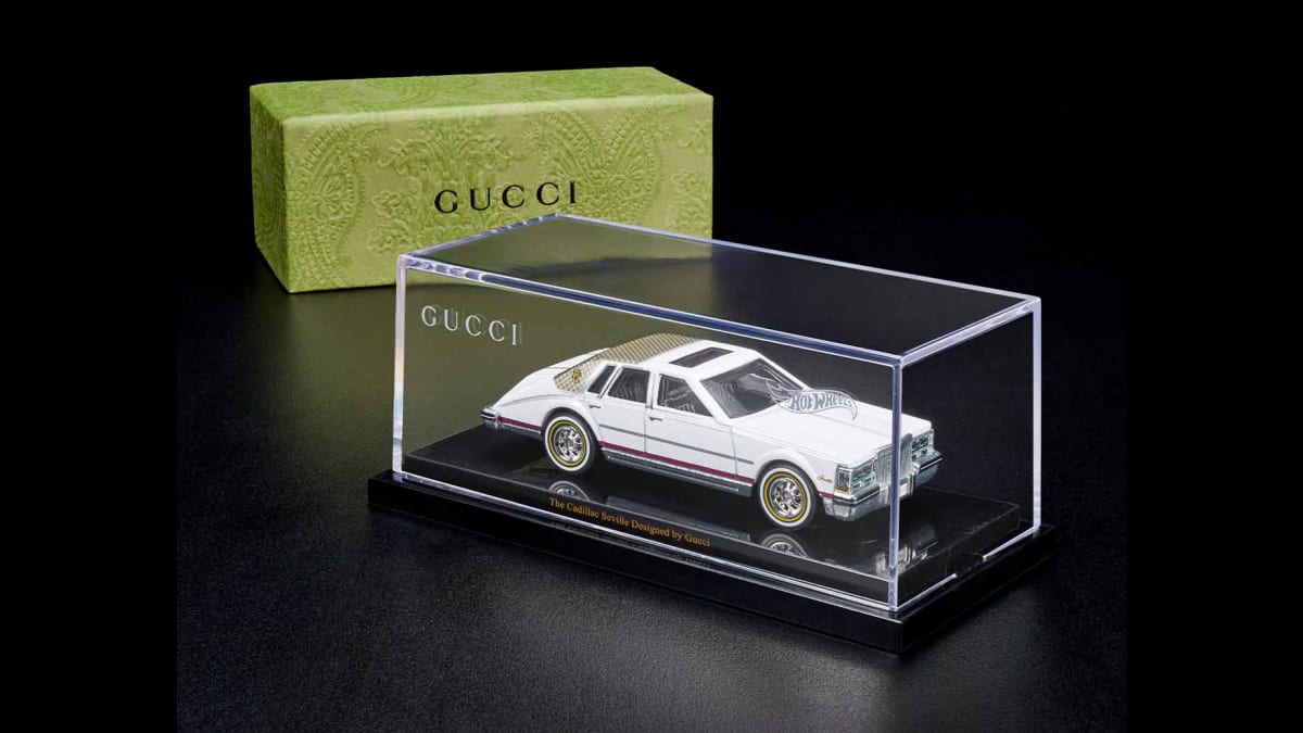 Hot Wheels partners with Gucci for a diecast 1982 Cadillac Seville. Wait what Autoblog
