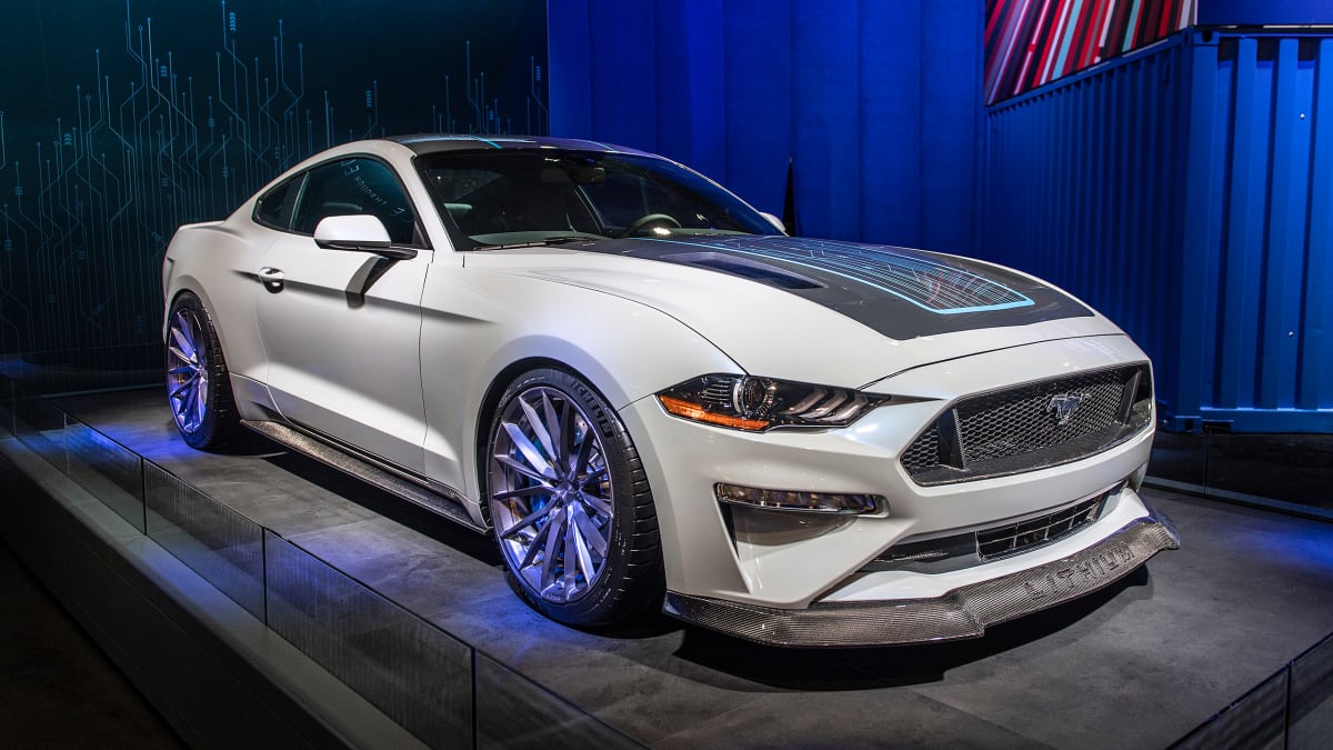 Mustang coupe electric sale