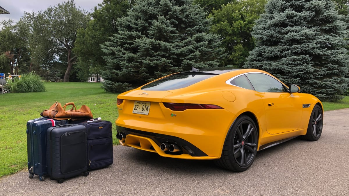 Jaguar f type luggage outlet