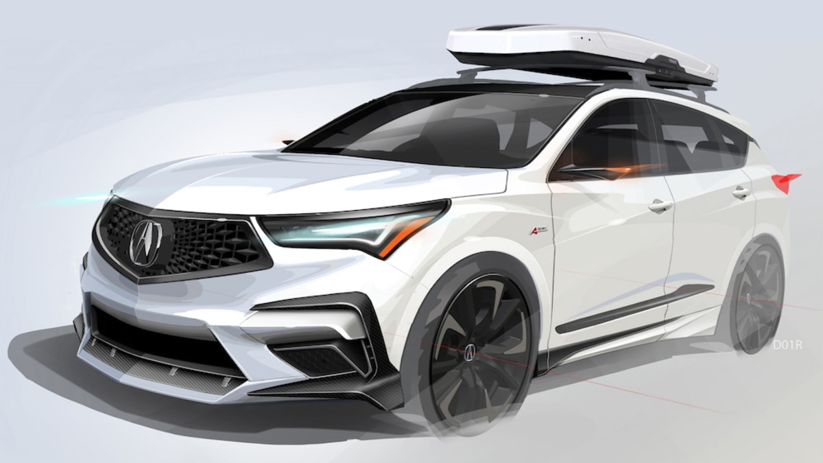 2020 rdx roof rails top