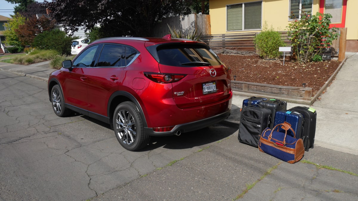 Mazda CX 5 Luggage Test How much cargo space Autoblog
