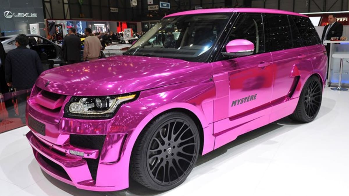 Barbie land rover shop