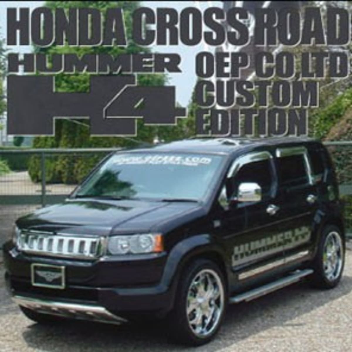 JDM kit turns Honda Crossroad into a HUMMER H4 Autoblog