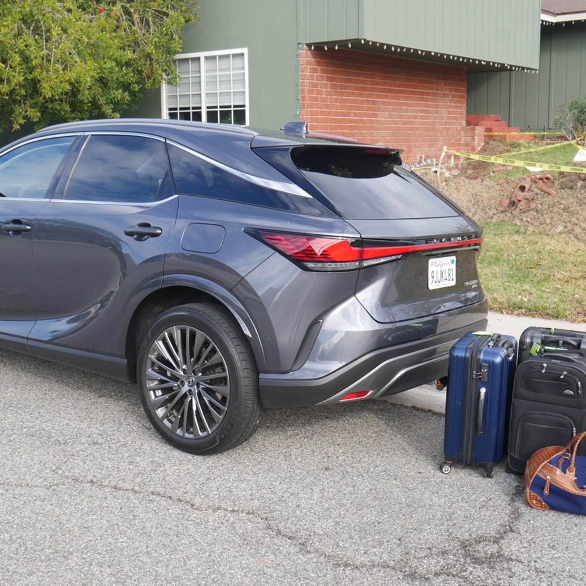 Lexus RX Luggage Test How much fits in the cargo area Autoblog