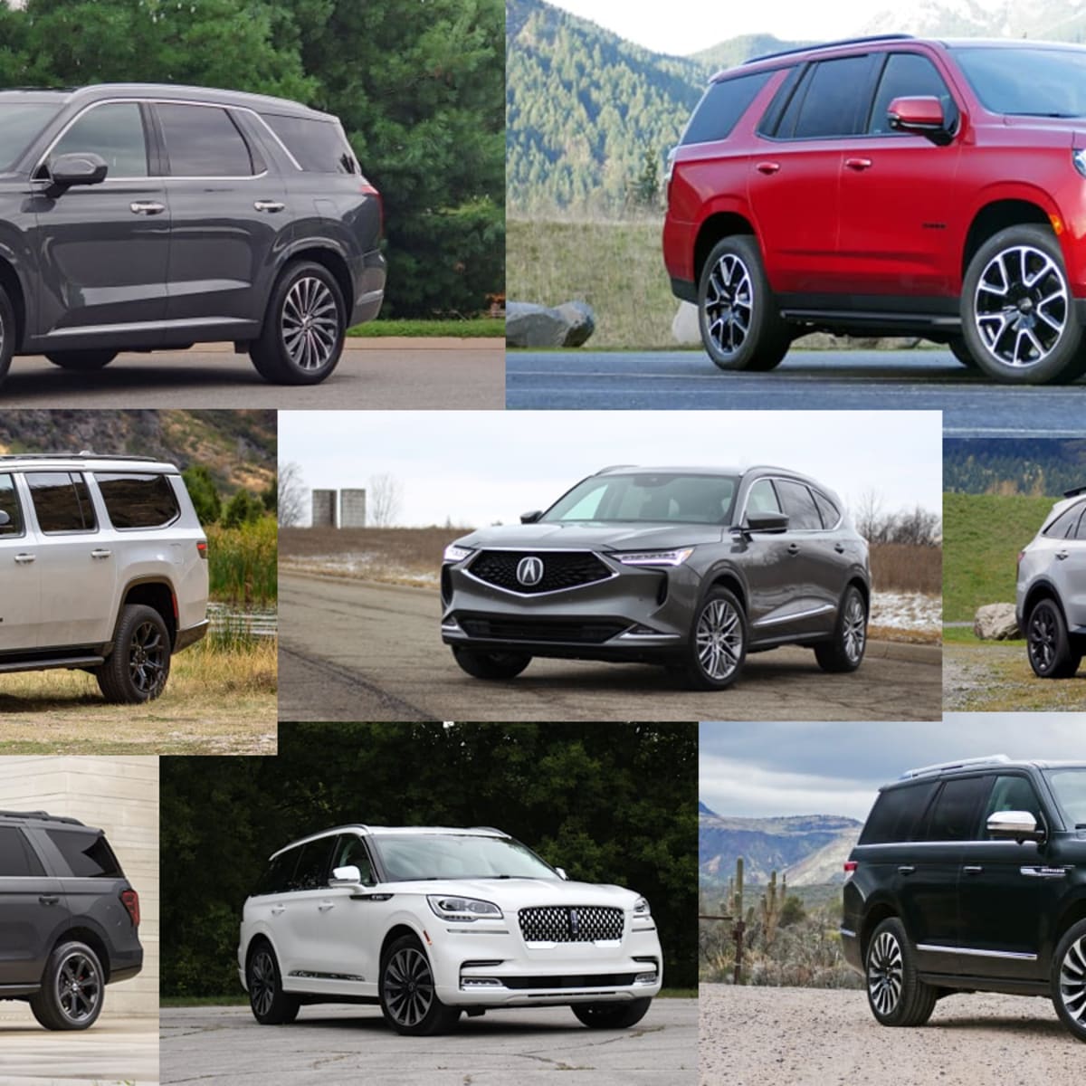 3 row passenger suv discount