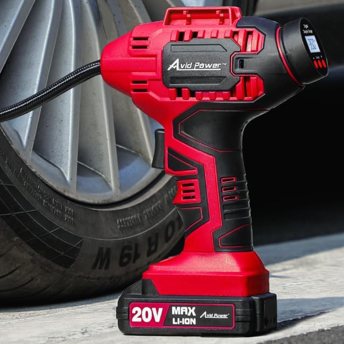 Avid power cordless tire inflator sale