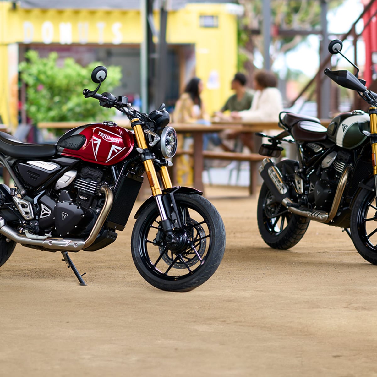 Triumph speed scrambler on sale