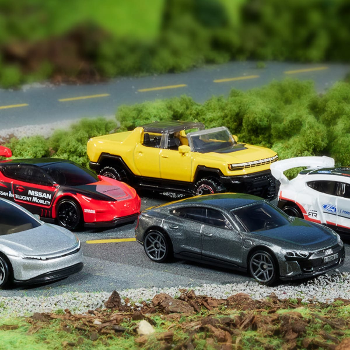 Green hot wheels car shop