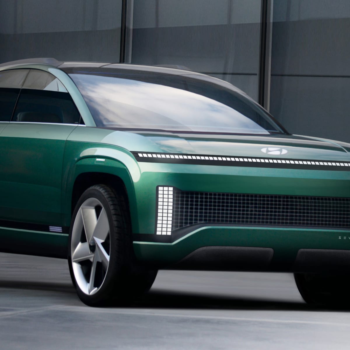 Hyundai announces a new three row EV is coming later in 2024 Autoblog