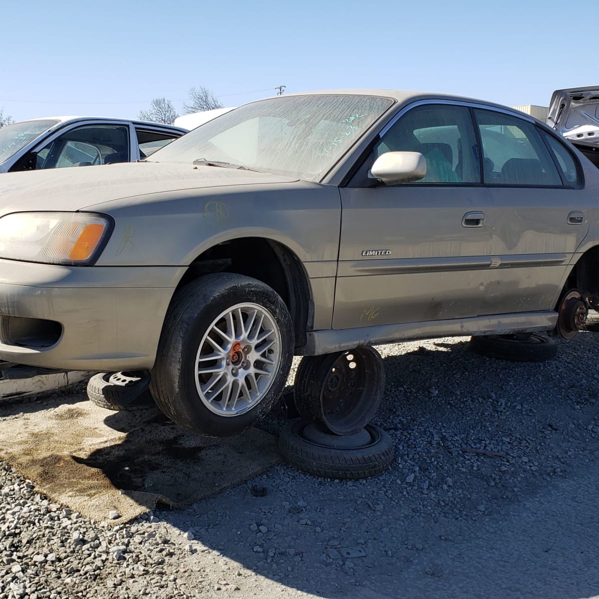 Junkyard Gem 2000 Subaru Legacy GT Limited Sedan Autoblog