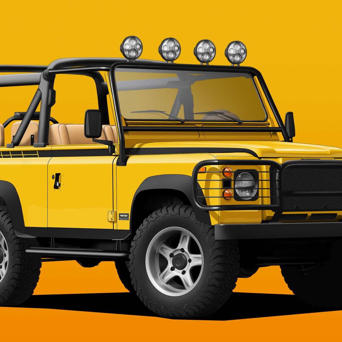 Twisted electrifies the classic Land Rover Defender with the NAS E Autoblog