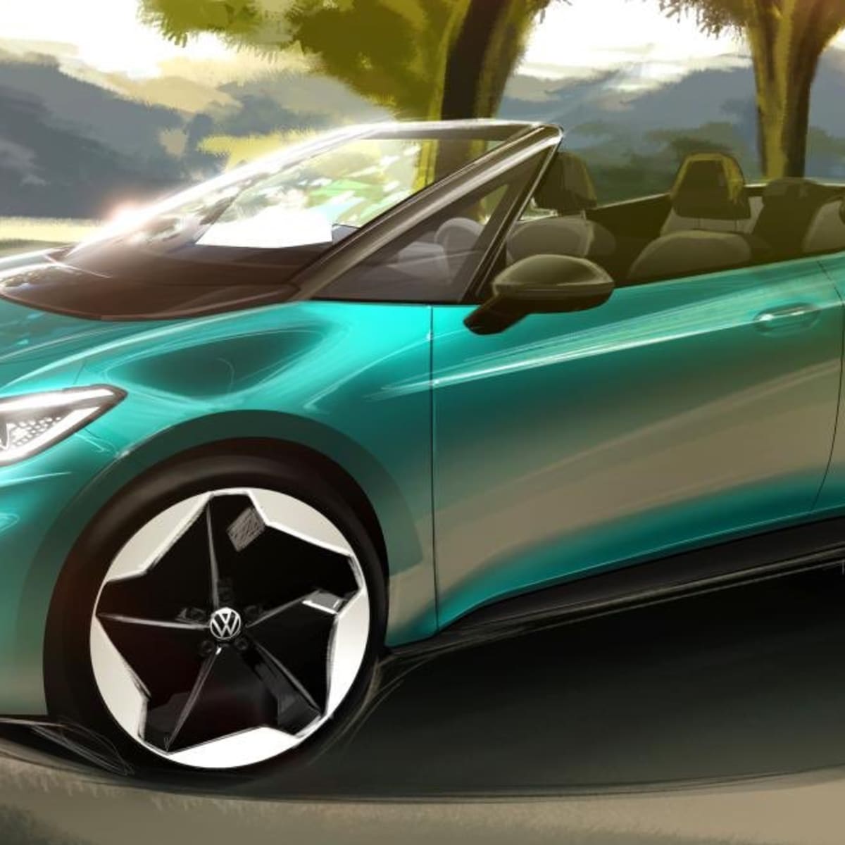 Vw electric convertible discount