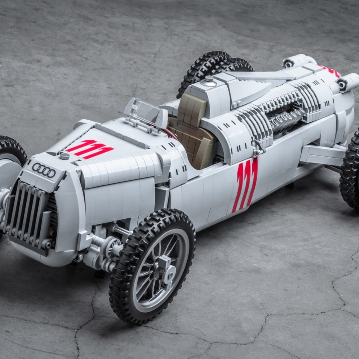 Auto Union Type C 1 8 scale Lego replica is surprisingly detailed Autoblog