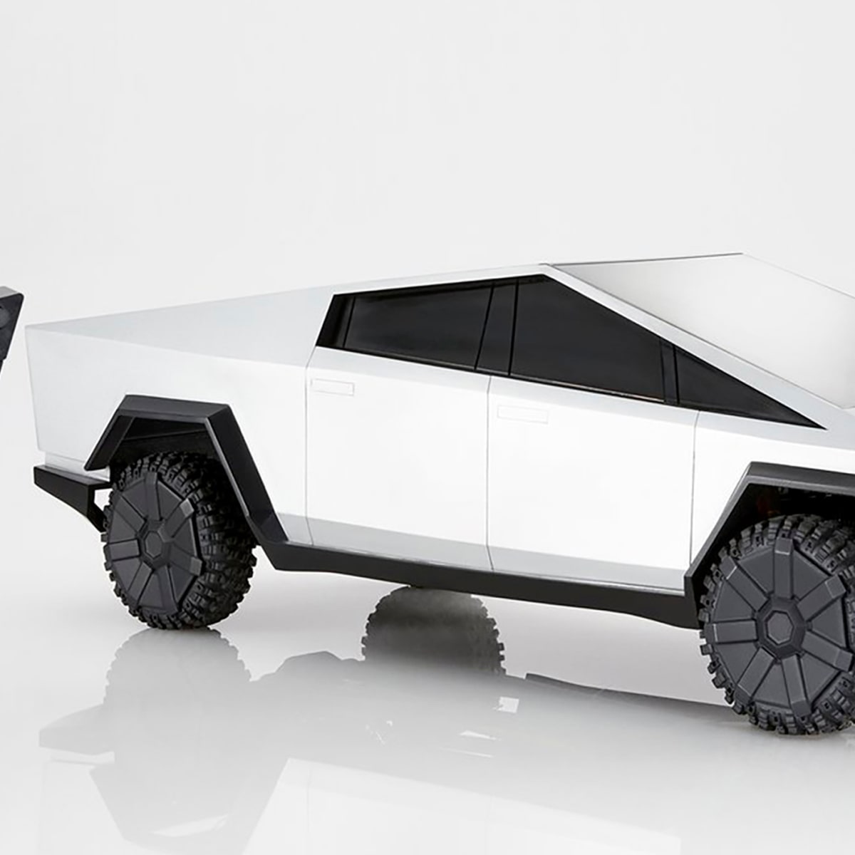 Hot Wheels RC Tesla Cybertruck comes with a broken glass sticker UPDATE The big one sold out Autoblog
